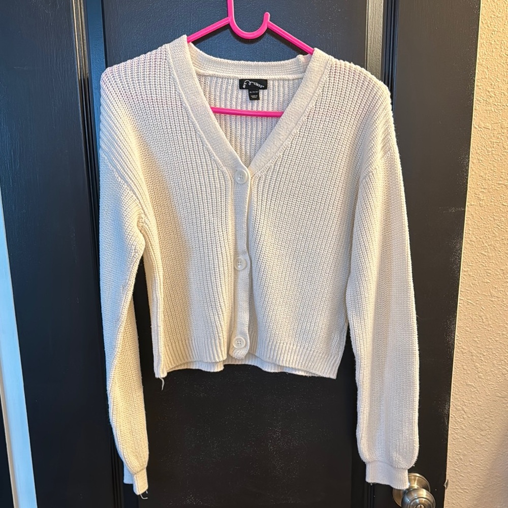 Teen's Cream Sweater